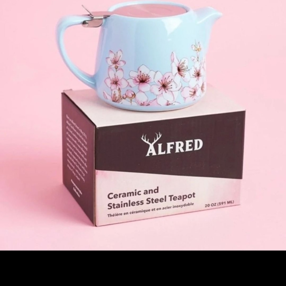 Alfred Ceramic And Stainless Steel Teapot